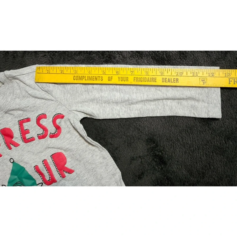 JUST ONE YOU by CARTER'S 'Express Your Elf' Christmas Long Sleeve Shirt Size 2T